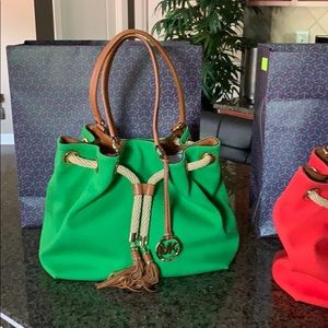MK Green Hobo/Tote
